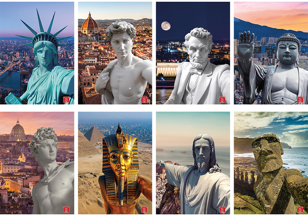 248649-EC Bilježnica A4/D Pigna City Take a Selfie P10/60