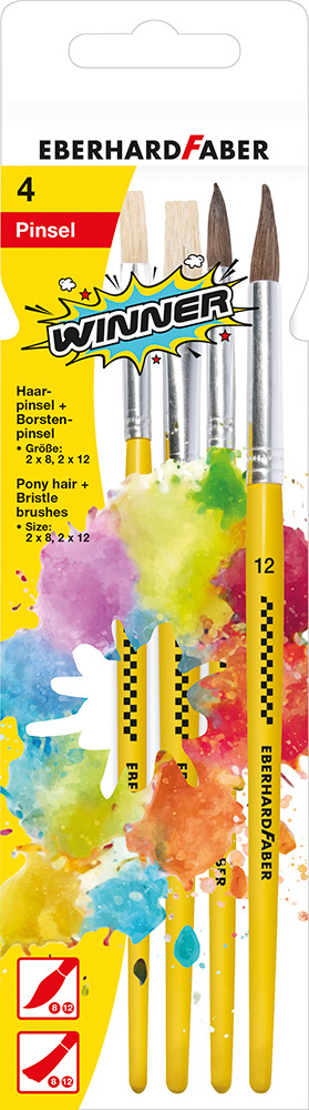 248659-EC Kistovi temp./vod.boje set EBERHARD FABER Winner 4/1 2x br.8,12 P10