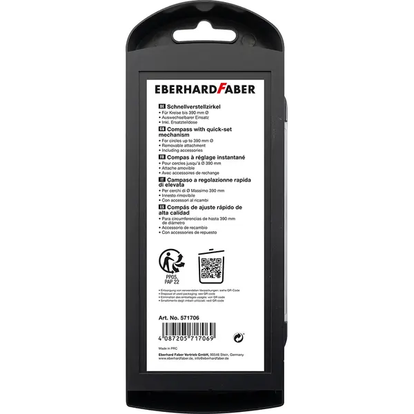 248662-EC Šestar EBERHARD FABER crno-bijeli + mine P3