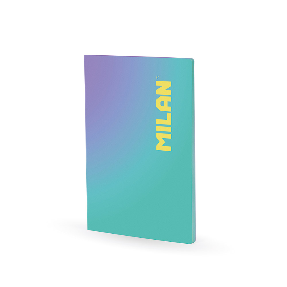 248696-EC Bilježnica A4/D MILAN Sunset, 48L 95gr papir perforirani, zelena P24