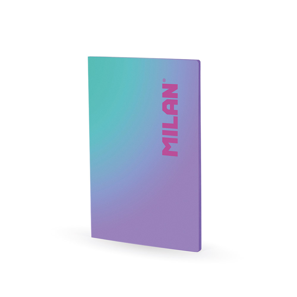 248698-EC Bilježnica A4/D MILAN Sunset, 48L 95gr papir perforirani, ljubičasta P24