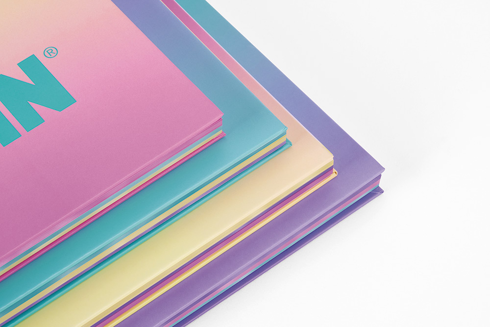 248703-EC Blok kolegij A4/D MILAN Sunset, 90L 95gr papir perforirani, žuta P12