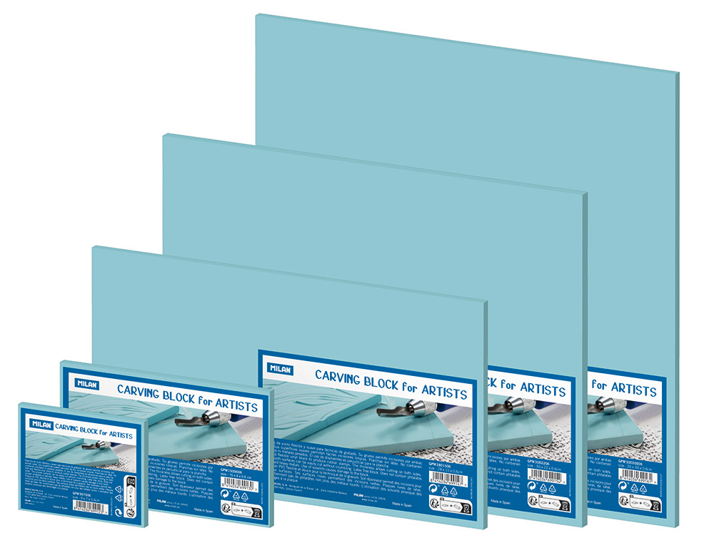 248744-EC Ploča za linorez MILAN XL 30x22x0,6cm