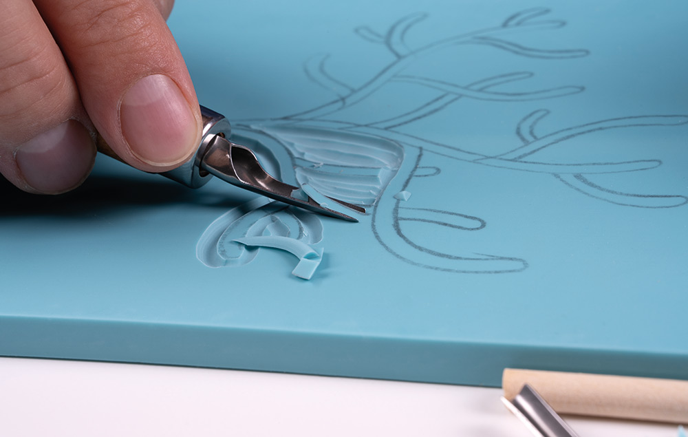 248744-EC Ploča za linorez MILAN XL 30x22x0,6cm