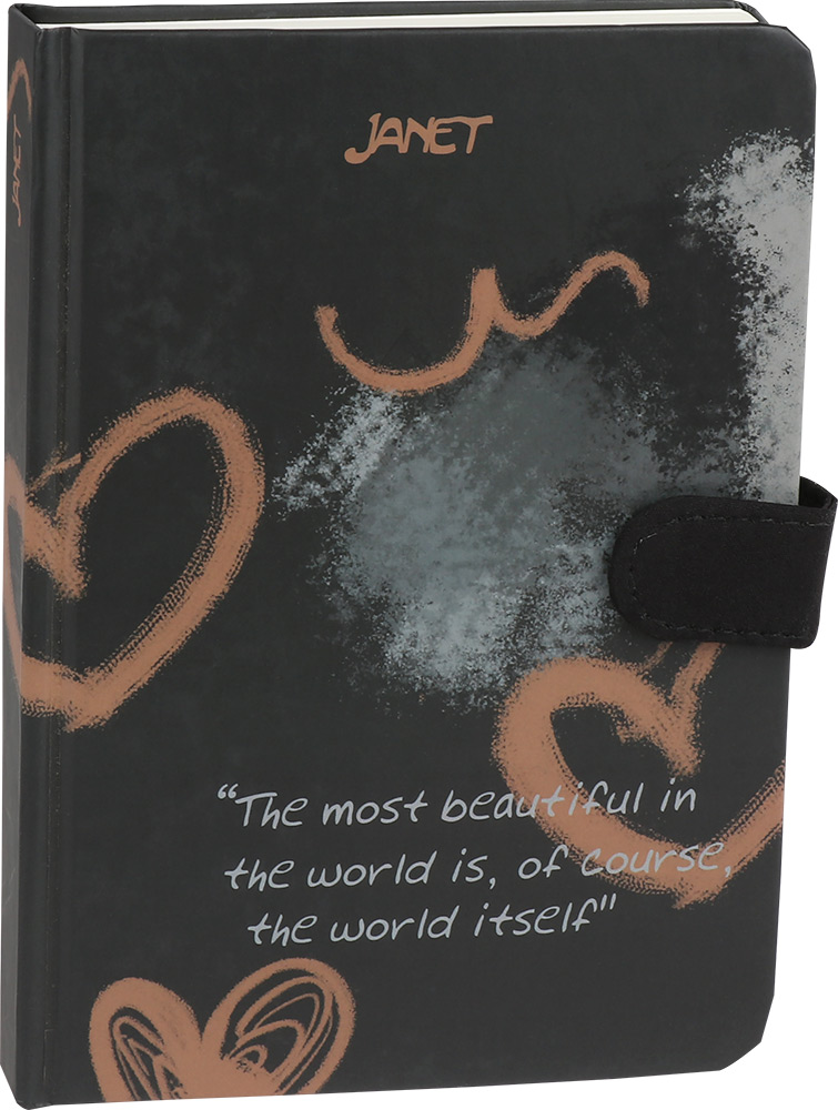 247153-EC Notes s magnetnom kopčom B6 Janet 128str, 100g P14/28