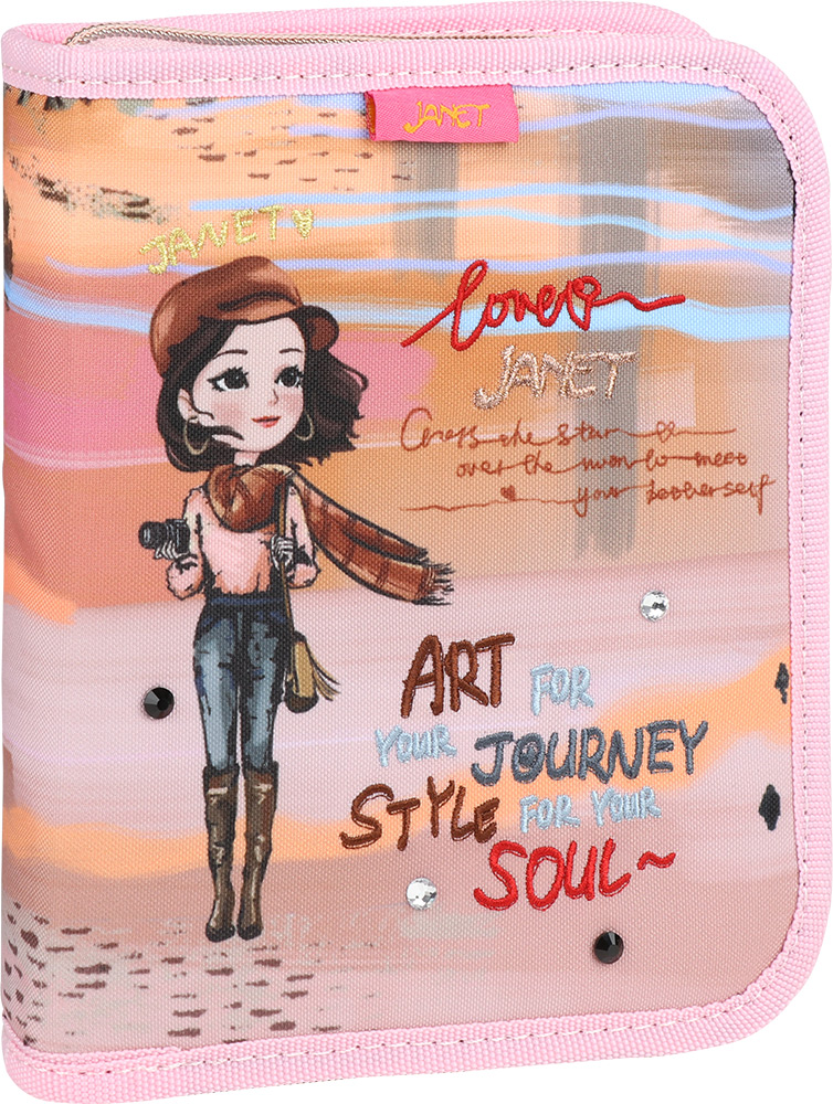 247298-EC Pernica jednostruka 2 preklopa BIG JANET Art Gallery sa priborom P36