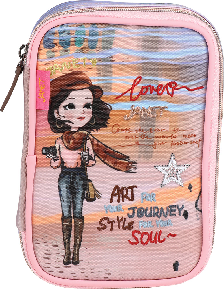 247300-EC Pernica jednostruka multi-funkcionalna JANET Art Gallery sa priborom P36