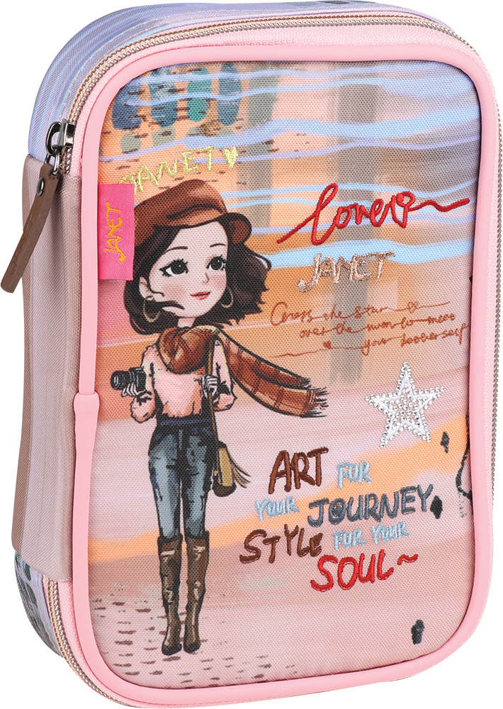 247300-EC Pernica jednostruka multi-funkcionalna JANET Art Gallery sa priborom P36