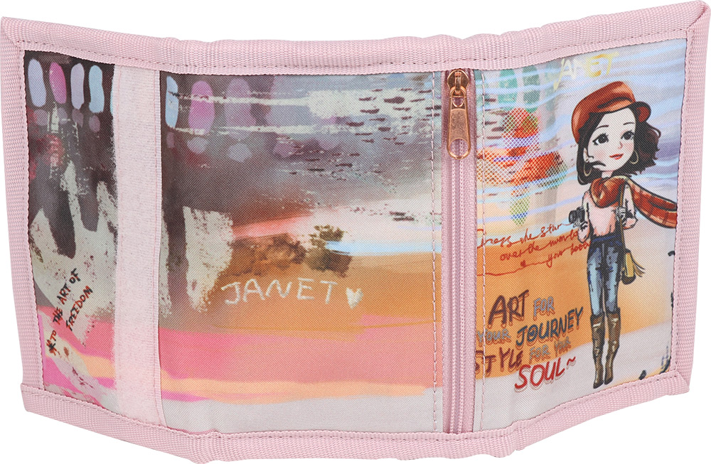 247305-EC Novčanik dječji JANET Art Gallery P100