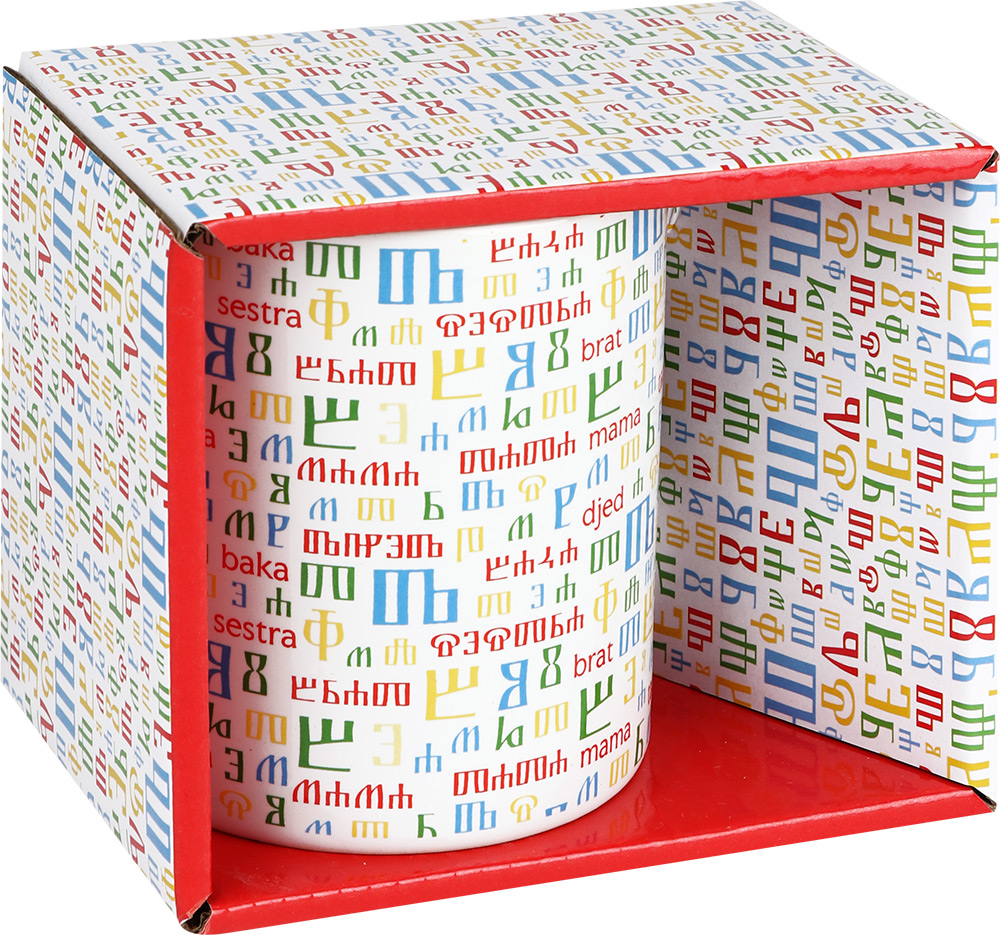 247668-EC Šalica ker. BUKY 375ml u poklon kutiji P6/36