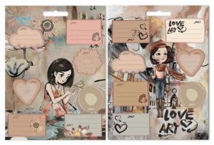 247719-EC Naljepnice za bilježnice JANET 7 kom P24/240/480