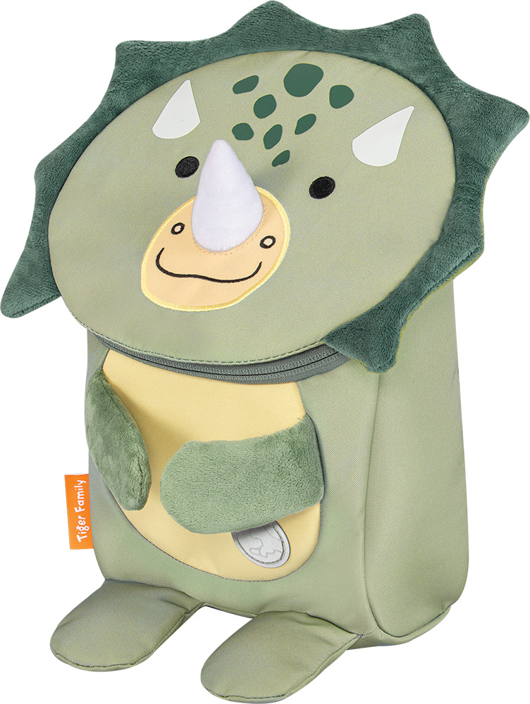 247810-EC Ruksak vrtićki TIGER FAMILY Zoomies Green Dino P12