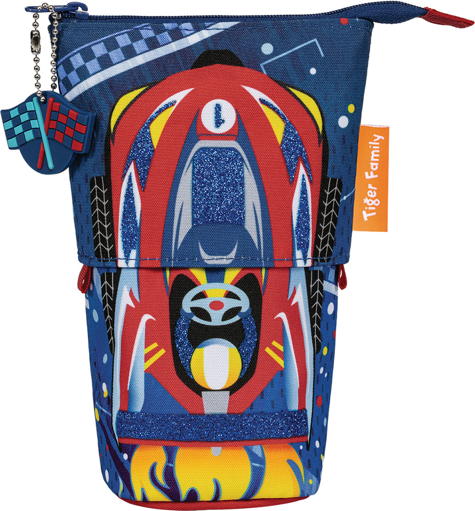 247864-EC Pernica vrećica uspravna Flex TIGER FAMILY Fun Time Crazy Car P24