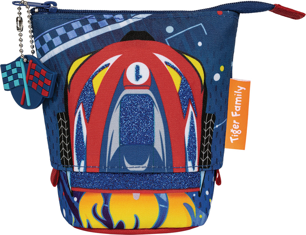 247864-EC Pernica vrećica uspravna Flex TIGER FAMILY Fun Time Crazy Car P24