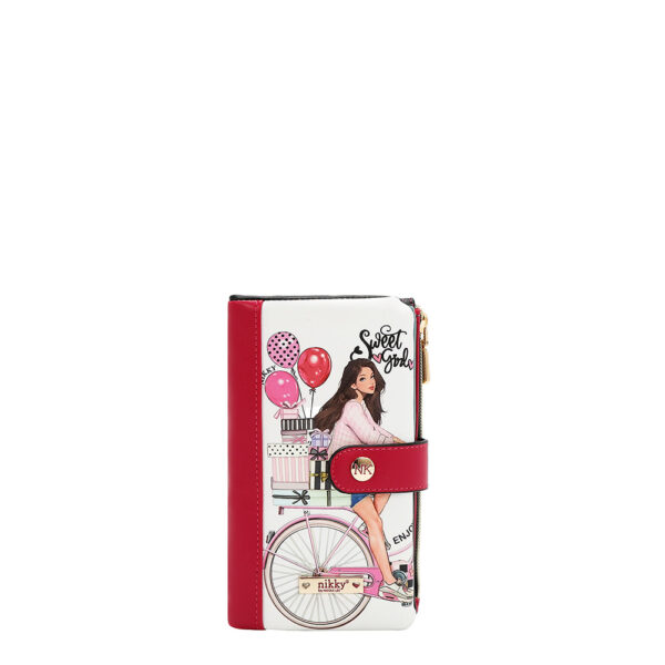 Novčanik fashion NIKKY Sweet Girl SS26 10x17,5x2 cm NK22520 P48