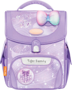 Prvoškolska torba Jolly Purple Dreams (Go Green) Tiger Family