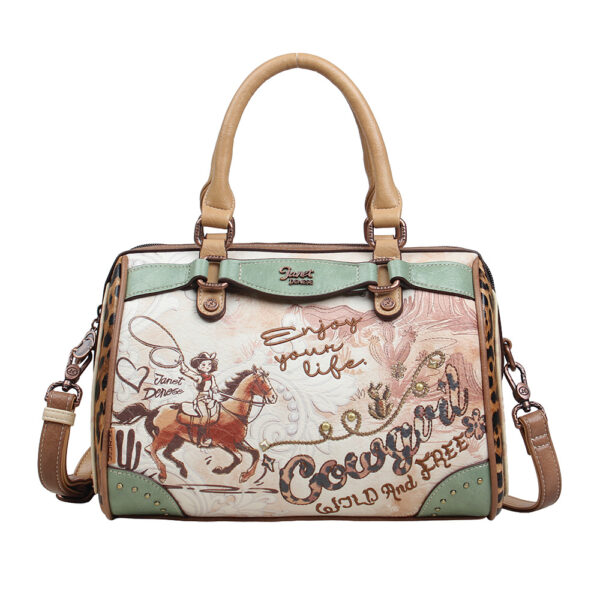 Torba fashion Janet SS26 Western Odyssey 28.5x15.5x20cm J-087E