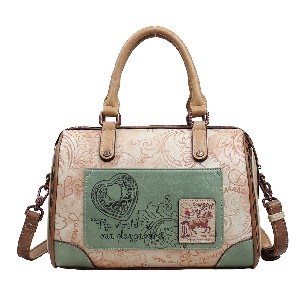 248319-EC Torba fashion Janet SS26 Western Odyssey 28.5x15.5x20cm J-087E