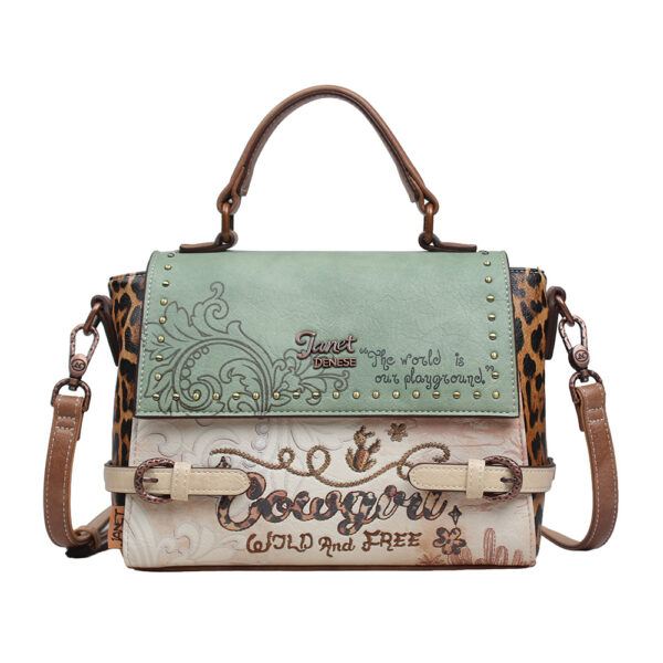 Torba fashion Janet SS26 Western Odyssey 24.5x10x18.5cm J-166