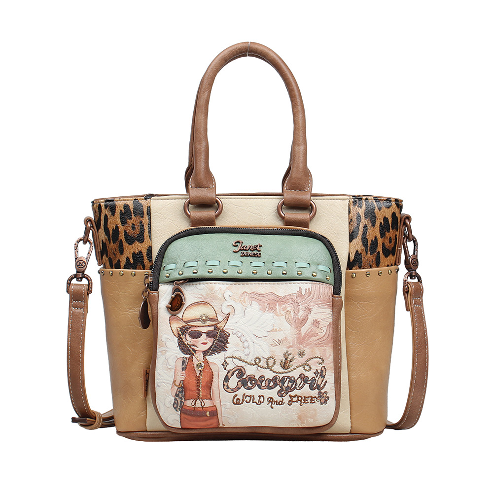 248323-EC Torba fashion Janet SS26 Western Odyssey 27.5x11.5x22cm J-168