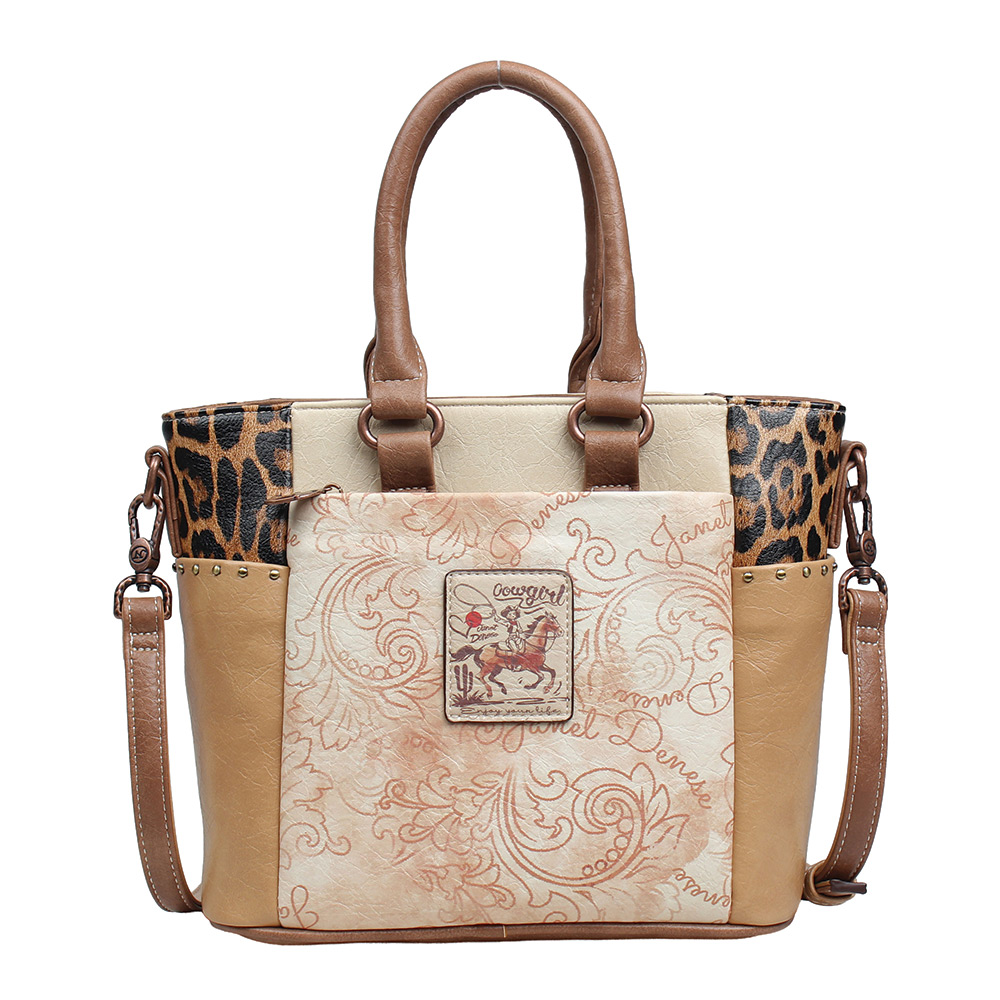248323-EC Torba fashion Janet SS26 Western Odyssey 27.5x11.5x22cm J-168