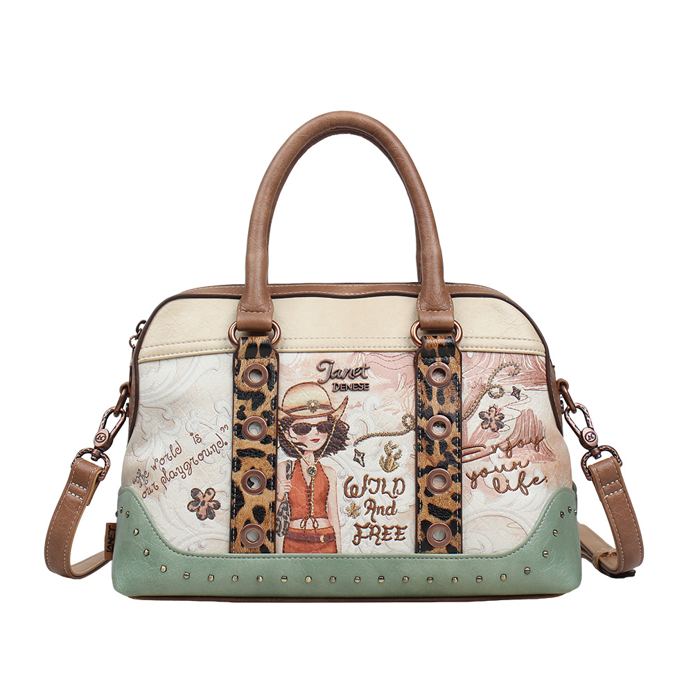 248325-EC Torba fashion Janet SS26 Western Odyssey 31x12x20.5cm J-173