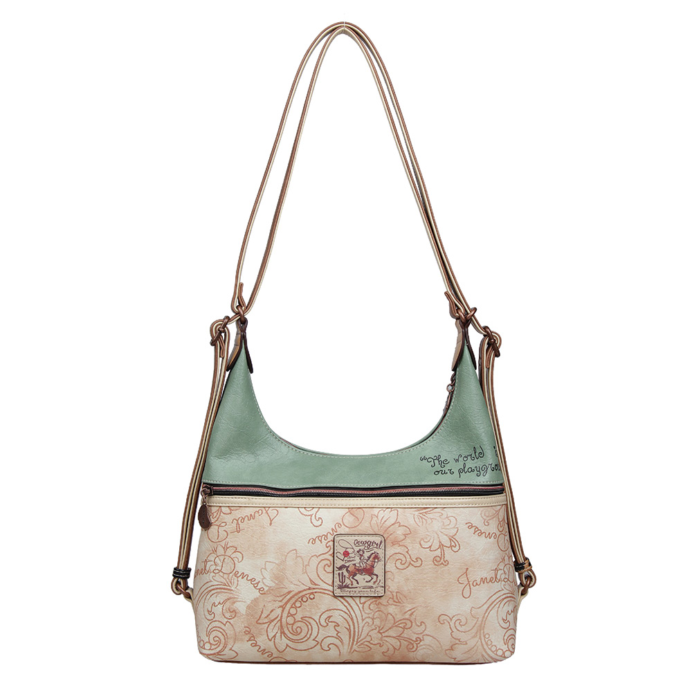 248330-EC Torba/ruksak fashion Janet SS26 Western Odyssey 31x13x33cm J-167