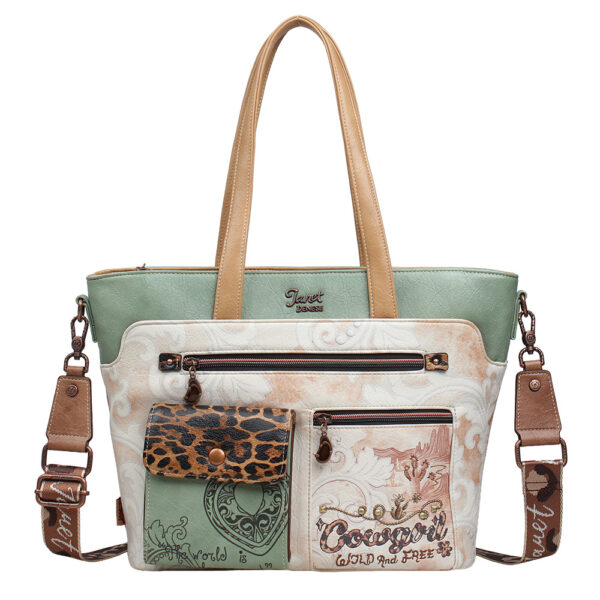 Torba fashion Janet SS26 Western Odyssey 40x14x27.5cm J-171