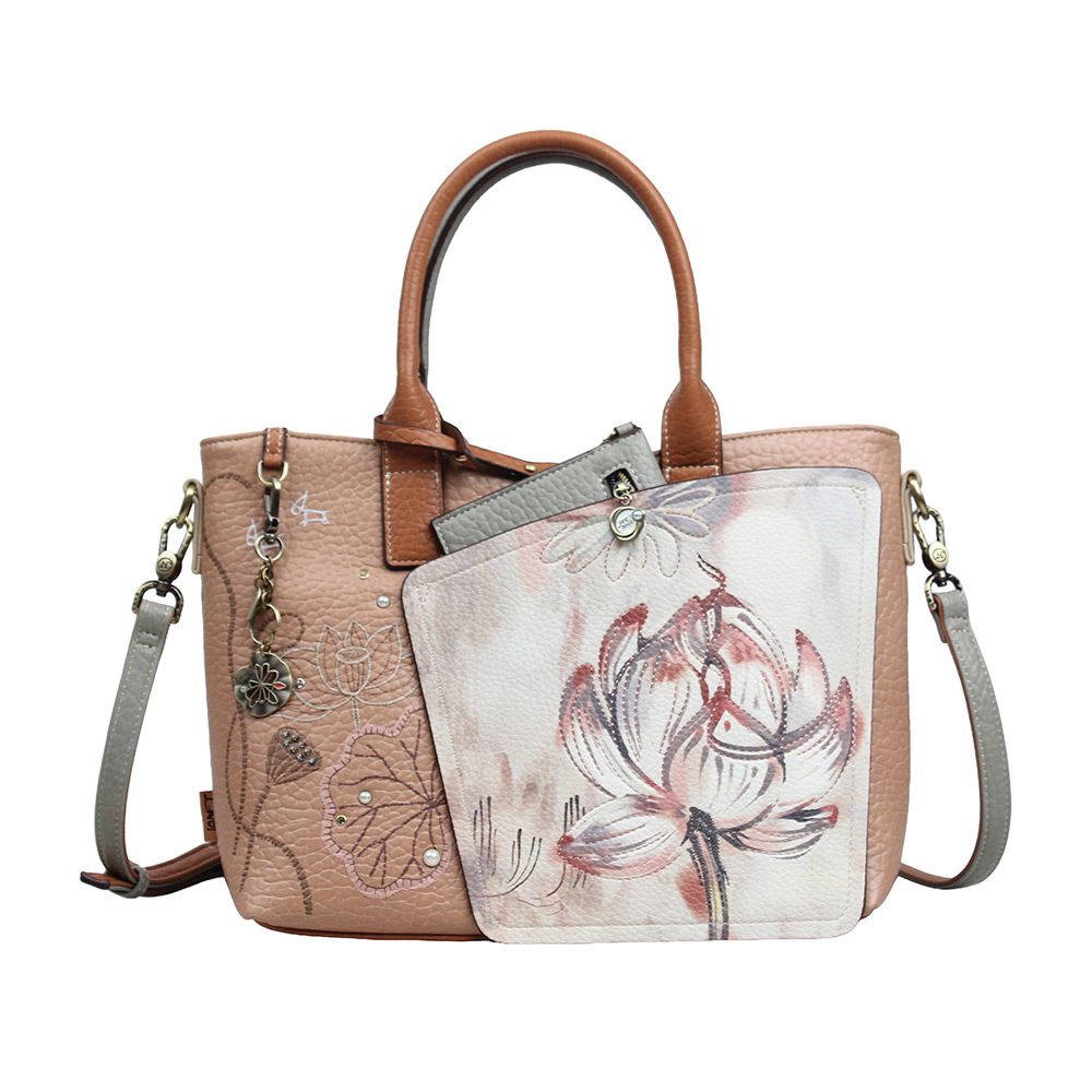 248332-EC Torba fashion Janet SS26 Lotus Lover 33X14X42cm J-181