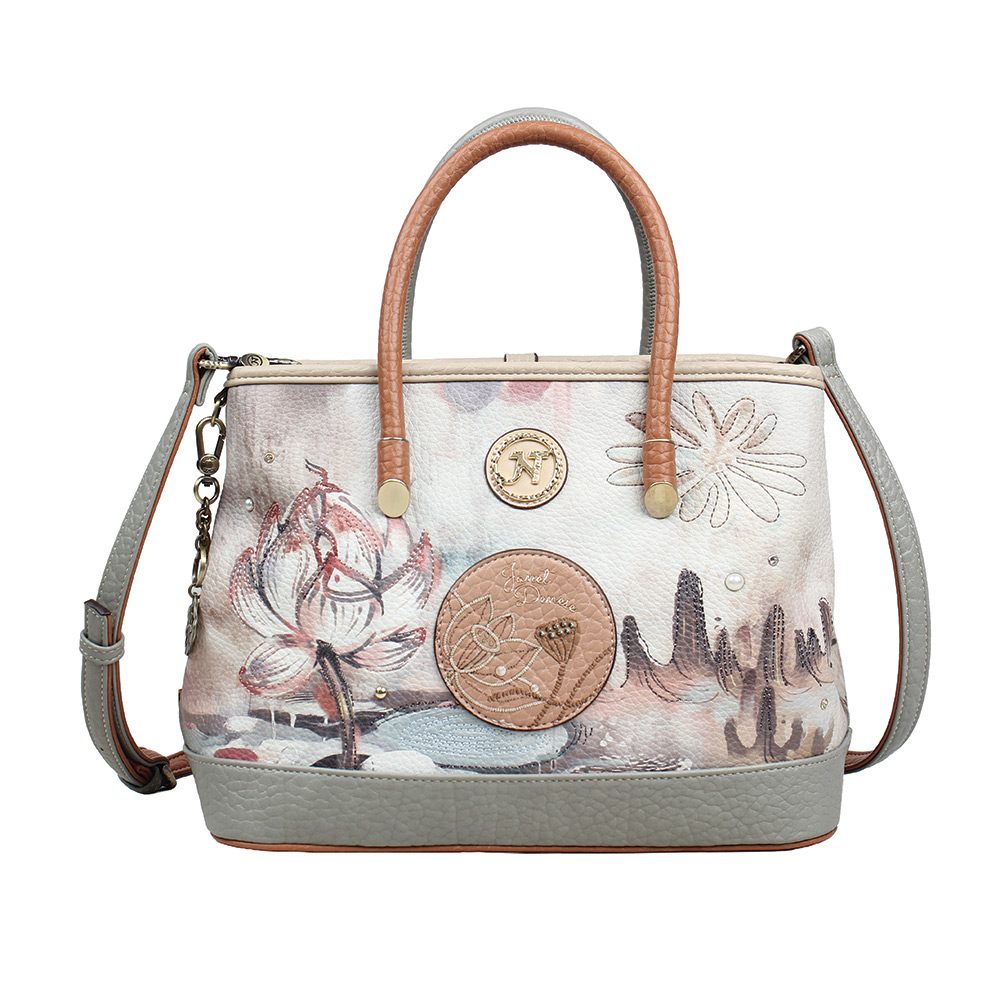 248333-EC Torba fashion Janet SS26 Lotus Lover 30X15X22cm J-187