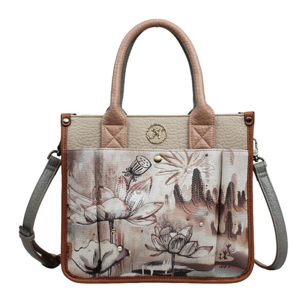 Torba fashion Janet SS26 Lotus Lover 30X12X25cm J-197