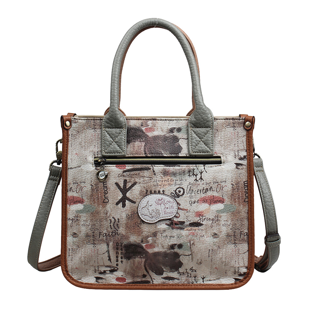 248340-EC Torba fashion Janet SS26 Lotus Lover 30X12X25cm J-197
