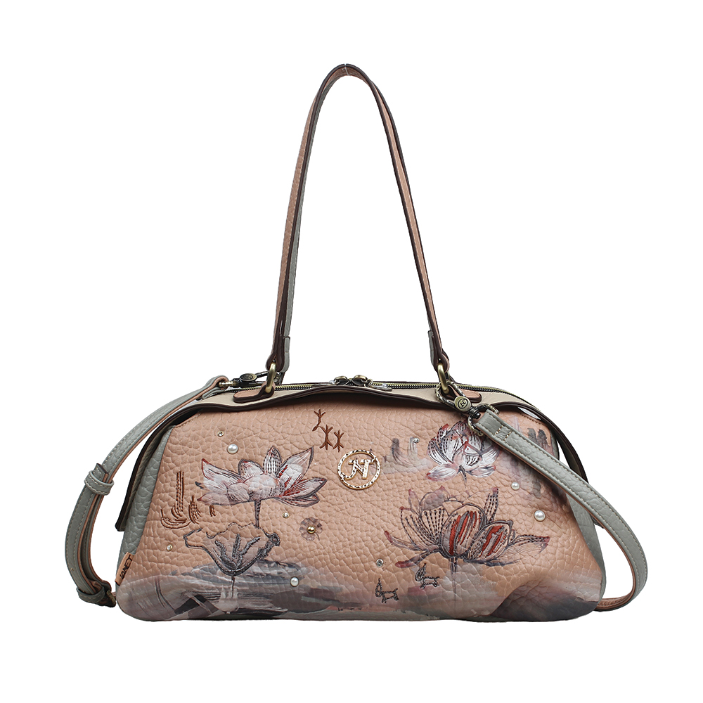 248343-EC Torba fashion Janet SS26 Lotus Lover 24X8X17cm J-201