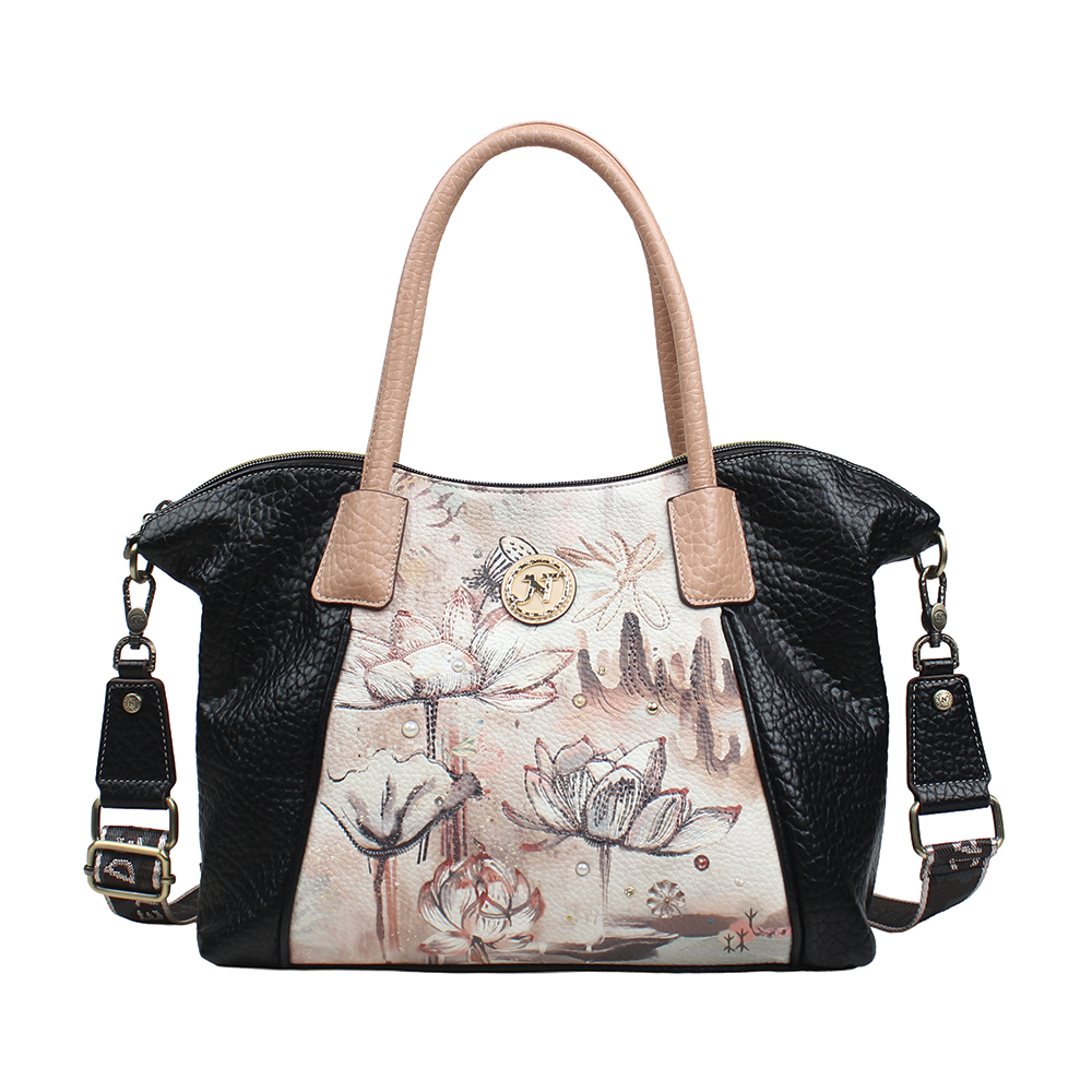 248345-EC Torba fashion Janet SS26 Lotus Lover 40X10X32cm J-204