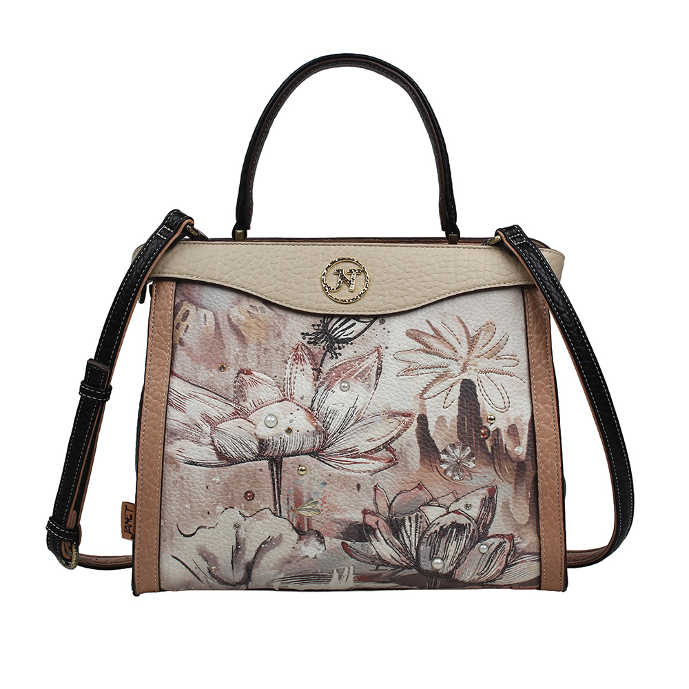 248354-EC Torba fashion Janet SS26 Lotus Lover 30X11X20.5cm J-208