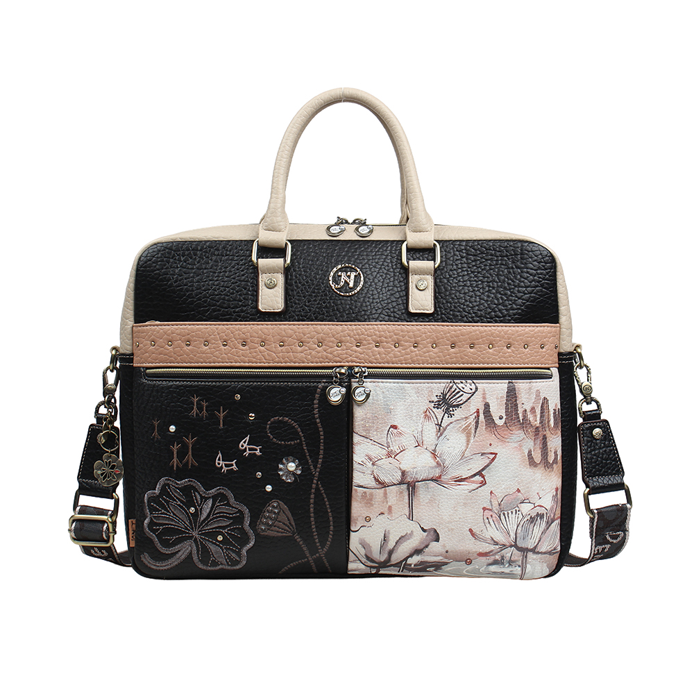 248359-EC Torba poslovna Janet SS26 Lotus Lover 39x17x30cm J-155B