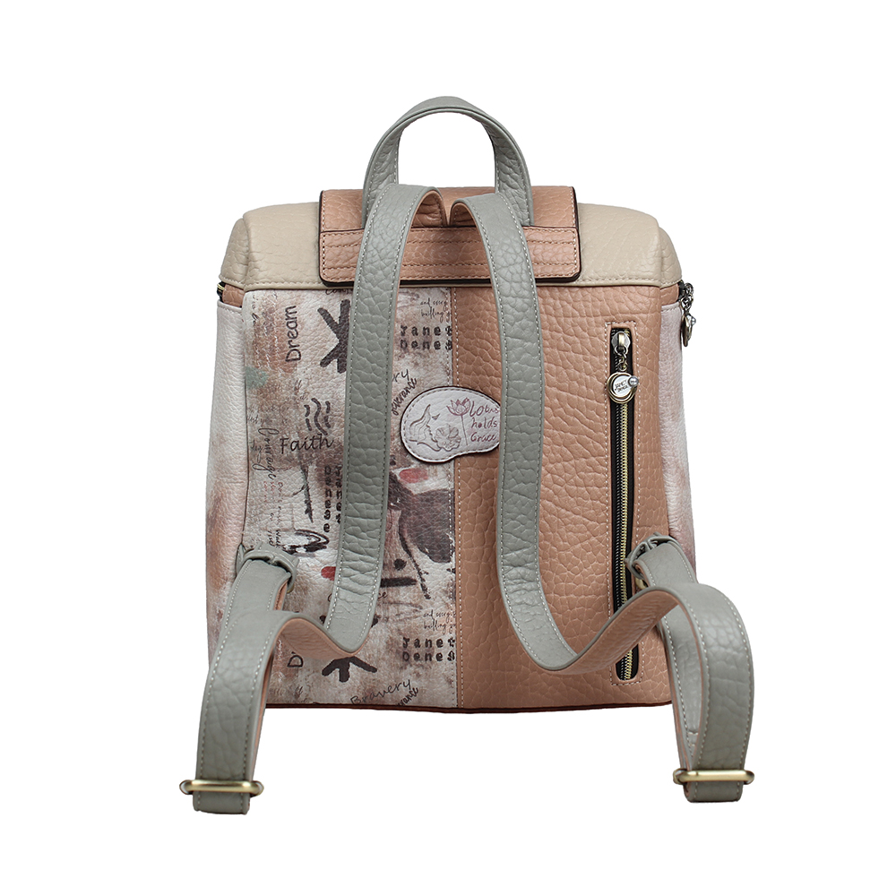 248361-EC Ruksak fashion Janet SS26 Lotus Lover 26X10X27cm J-182