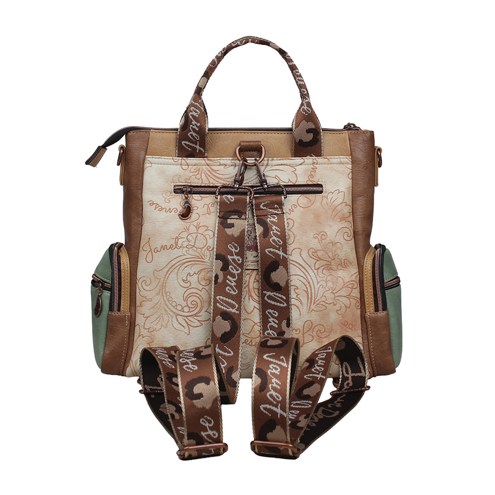 248366-EC Torba/ruksak fashion Janet SS26 Western Odyssey 35x14x29cm J-126B