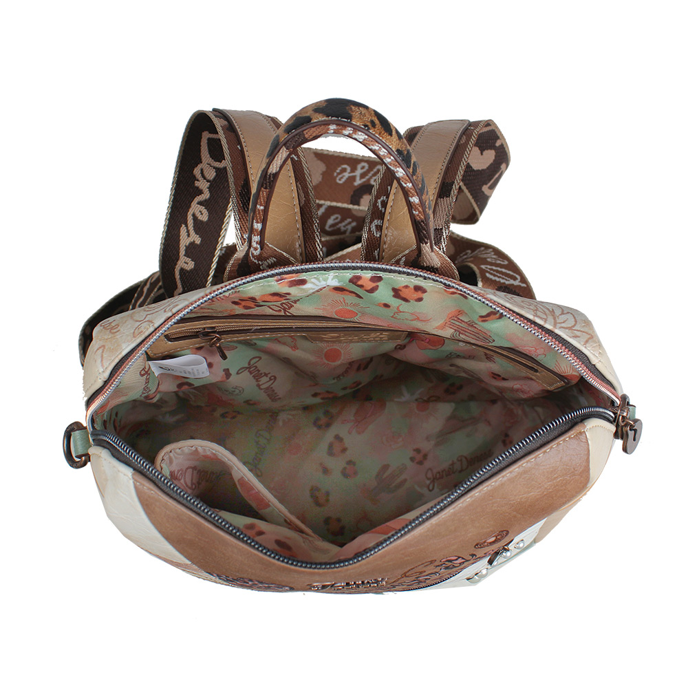 248368-EC Torba/ruksak fashion Janet SS26 Western Odyssey 31x14x31cm J-156A