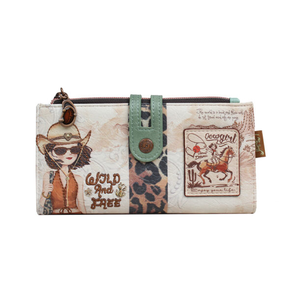 Novčanik fashion Janet SS26 Western Odyssey 19.5x3x10.5cm JW-024A