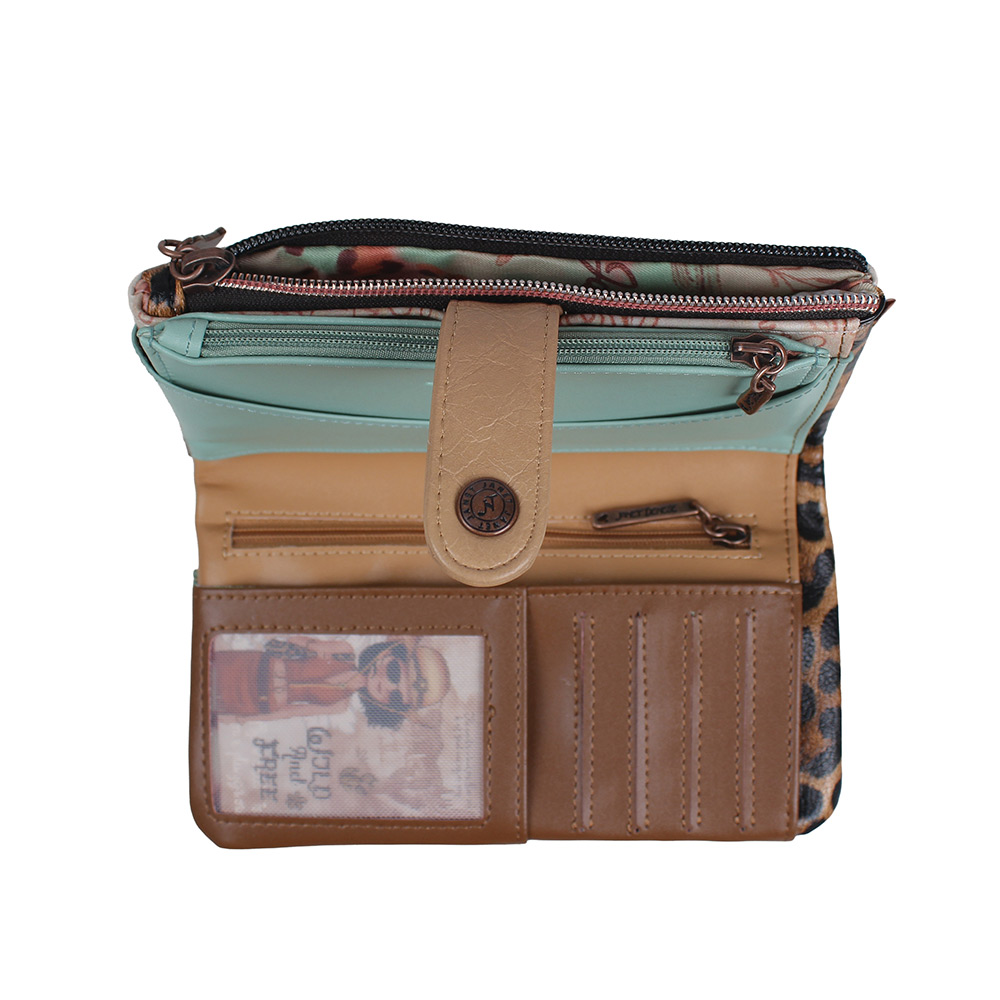 248398-EC Novčanik fashion Janet SS26 Western Odyssey 17.5x3x9.5cm JW-025B