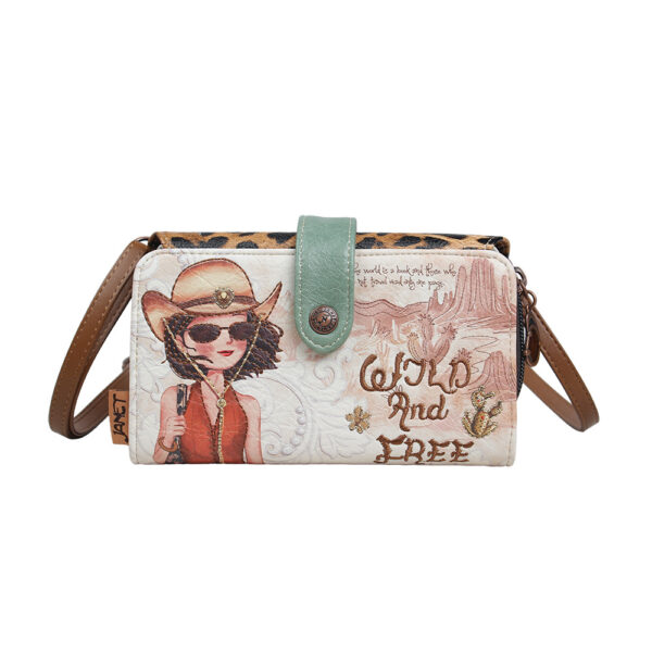 Novčanik/torbica fashion Janet SS26 Western Odyssey 17x3.5x10.5cm JW-026B