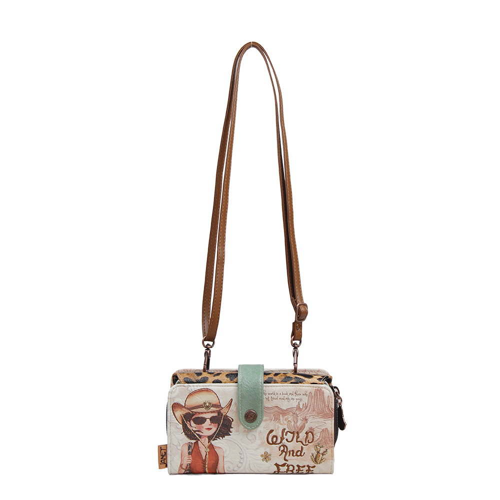 248399-EC Novčanik/torbica fashion Janet SS26 Western Odyssey 17x3.5x10.5cm JW-026B