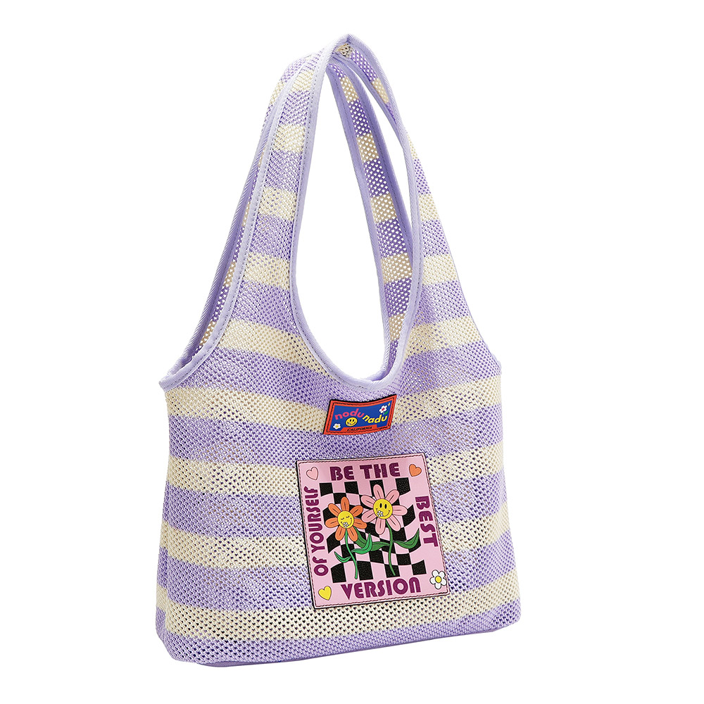 248409-EC Torba fashion NODUNADU Purple SS26 42x27x13 NN1170 P24