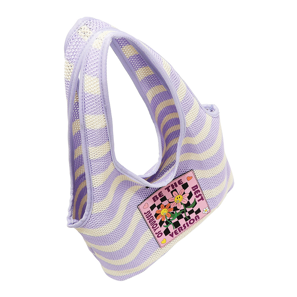 248409-EC Torba fashion NODUNADU Purple SS26 42x27x13 NN1170 P24