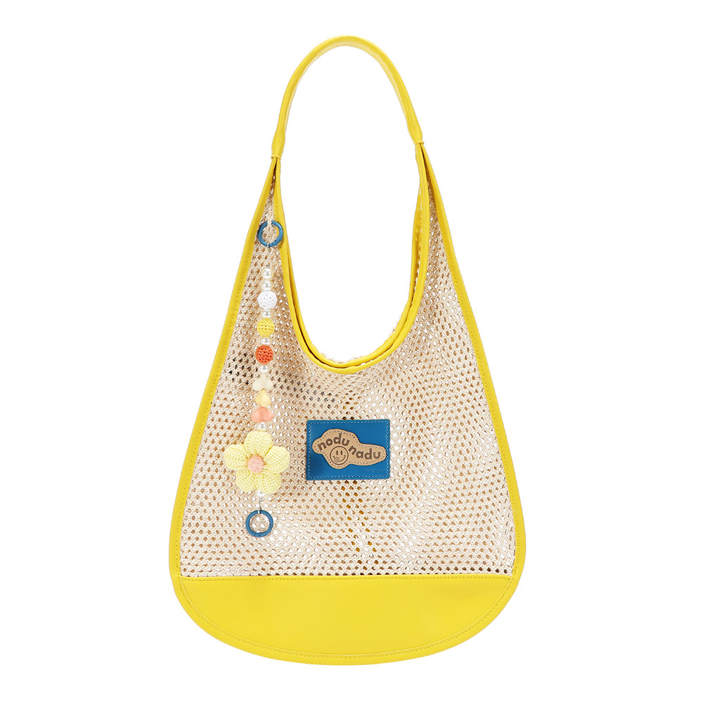 248410-EC Torba fashion NODUNADU Yellow SS26 35x32 NN1176 P24