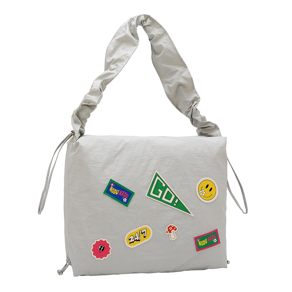 248414-EC Torba fashion NODUNADU Gray SS26 42x32x11 NN1180 P24