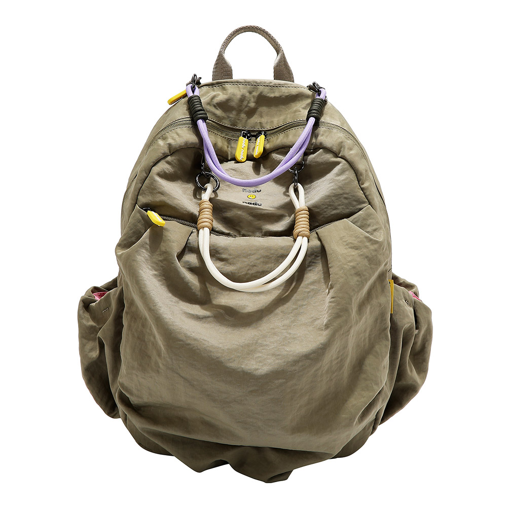 248424-EC Ruksak fashion NODUNADU Olive SS26 27x40x12cm NN1186 P24