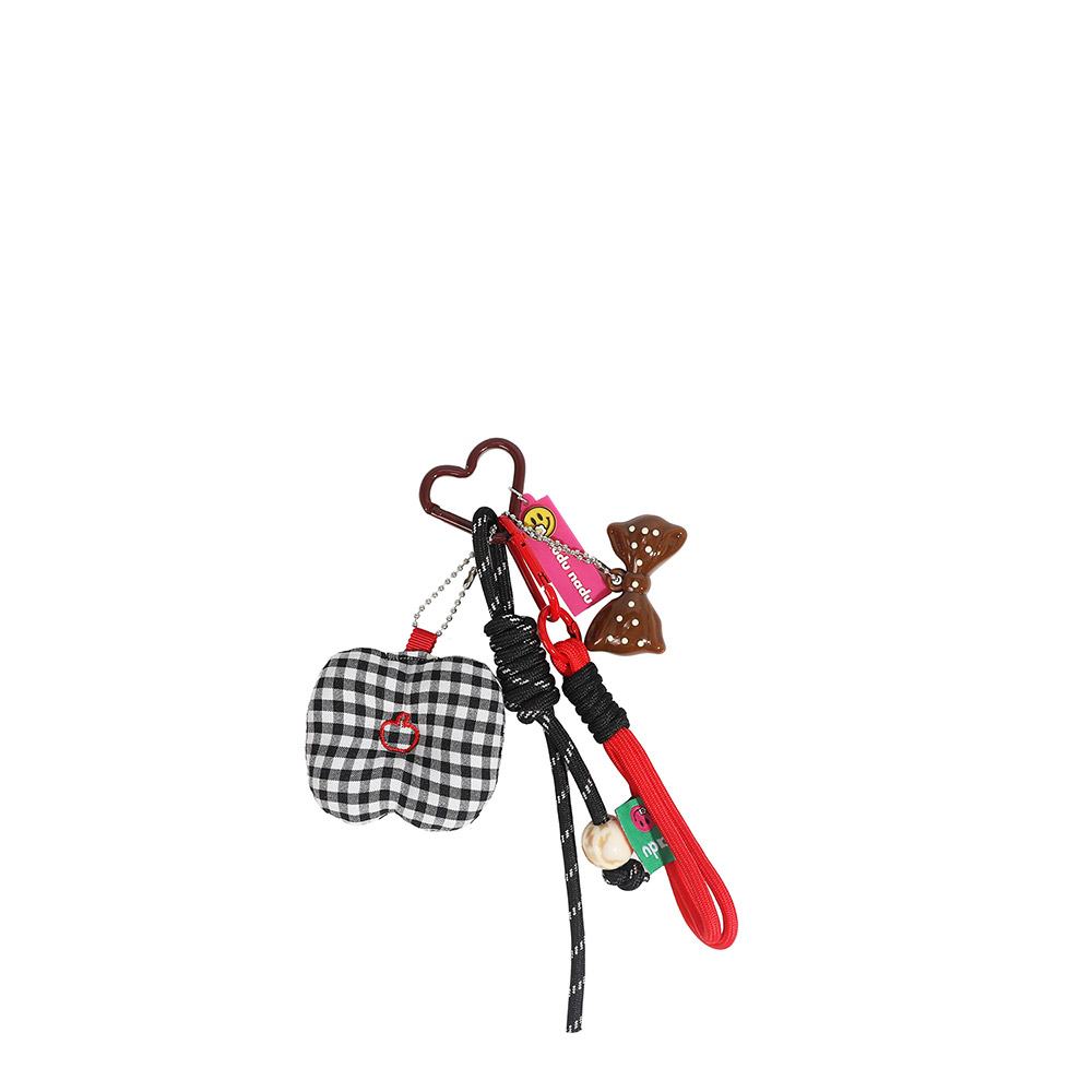 248428-EC Privjesak fashion NODUNADU Black Apple 27x8cm NN2508 P10