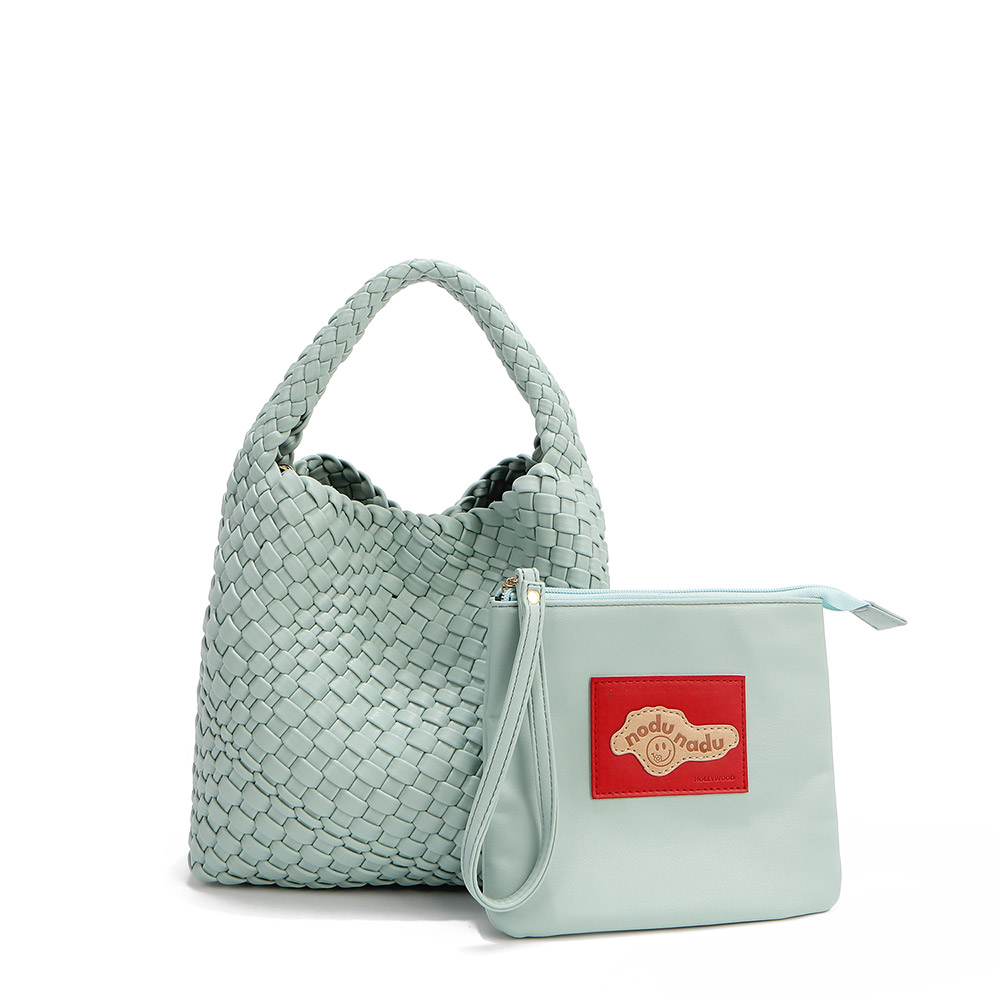 248458-EC Torba i torbica fashion NODUNADU Dusty Blue SS26 22x21x12 NN1000 P24